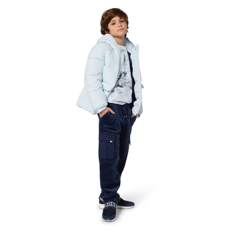 BOSS Branded LS Tee 8Y-10Y image number 3